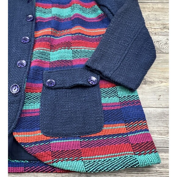 Orientique Naturally Australian Cotton Womens 1X Blazer Jacket Art To Wear Boho - Picture 2 of 15